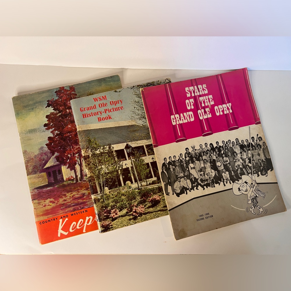 Grand Ole Opry Picture History Country and Western Keepsake Vintage 60s 70s